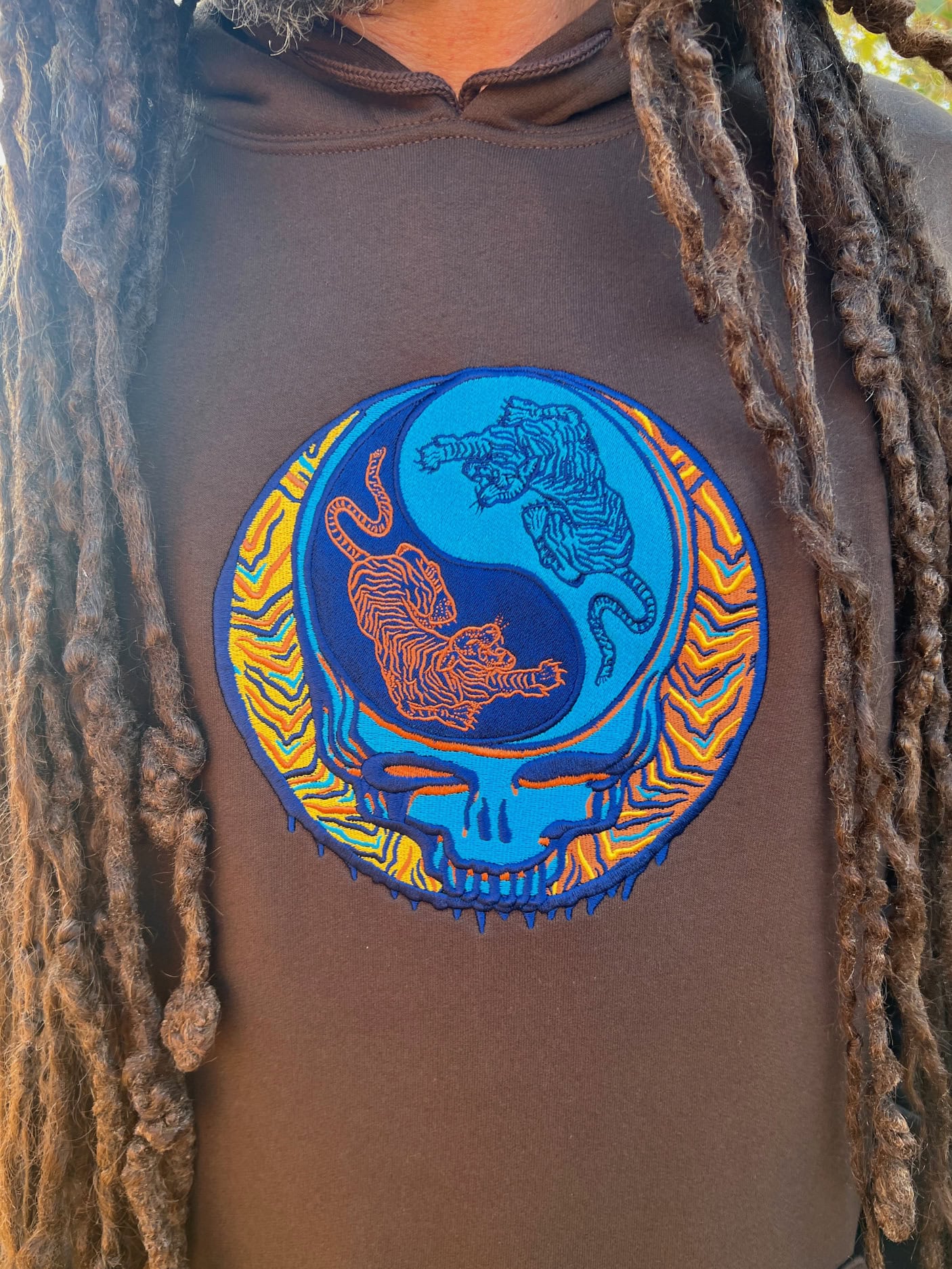 'Rainwater Tiger's Tale Chocolate Hoodie