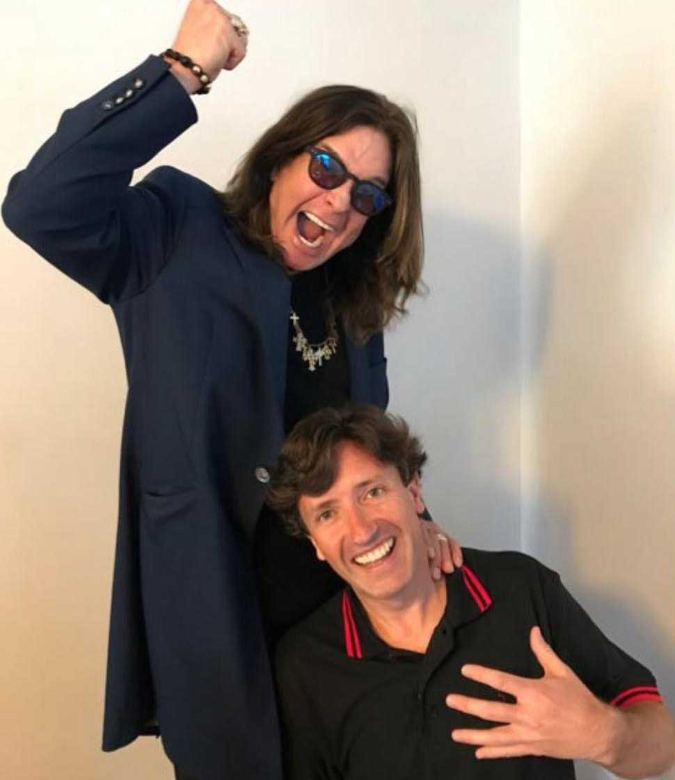 Ozzy Osbourne and Stephen Rea
