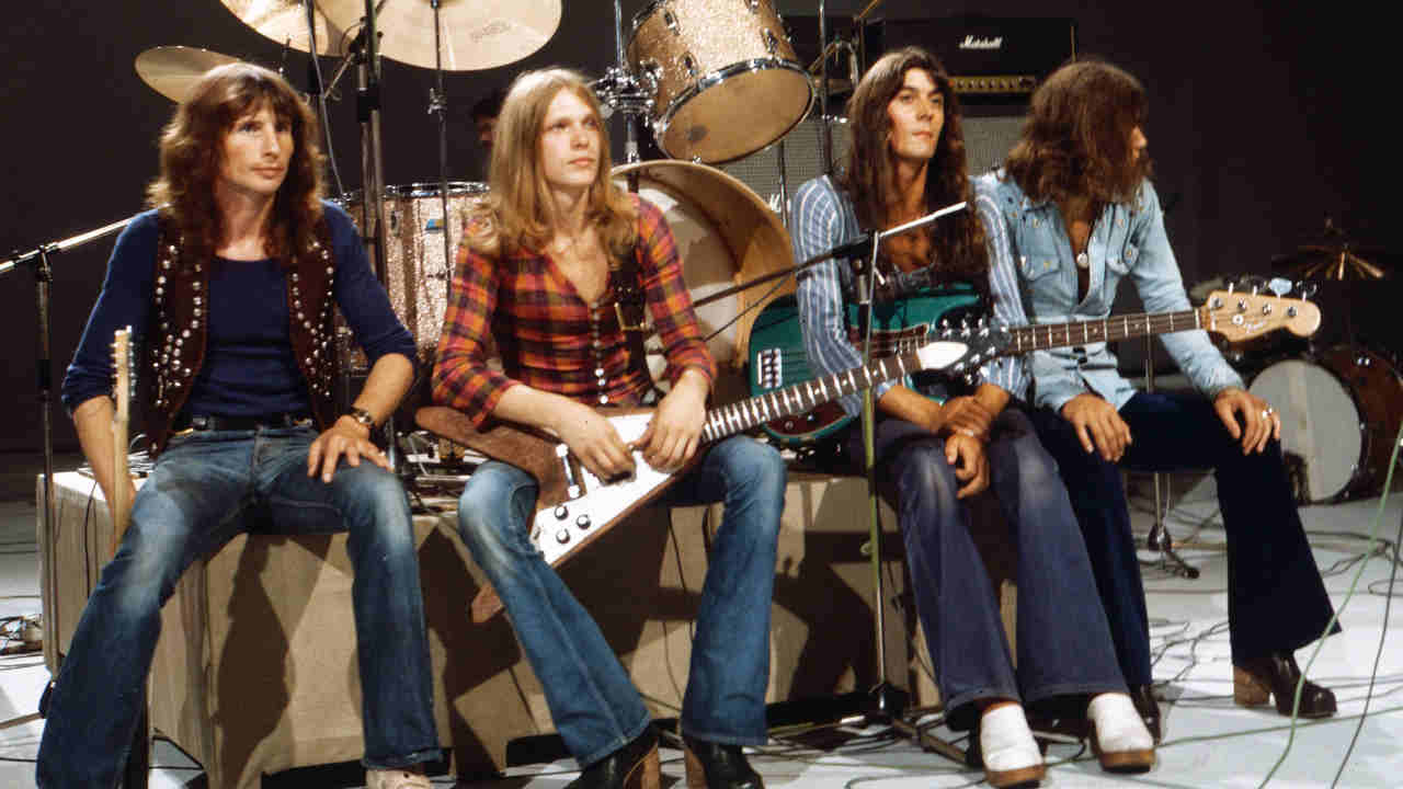 UFO posing for a photograph in the 1970s