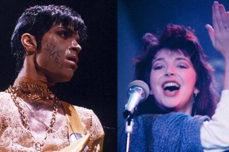 “I couldn’t really join in the conversation because I was having an out-of-body experience.” How a comedy legend ended up singing on a Kate Bush and Prince collaboration