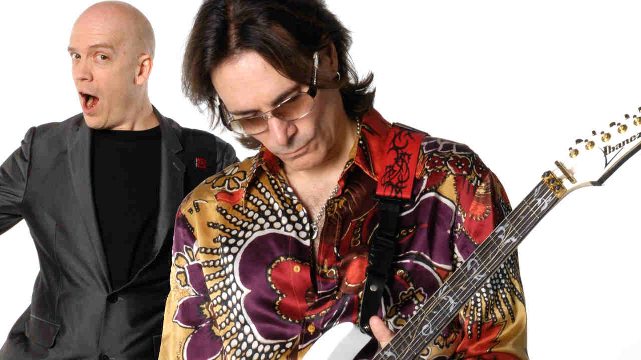 Steve Vai and Devin Townsend in 2018