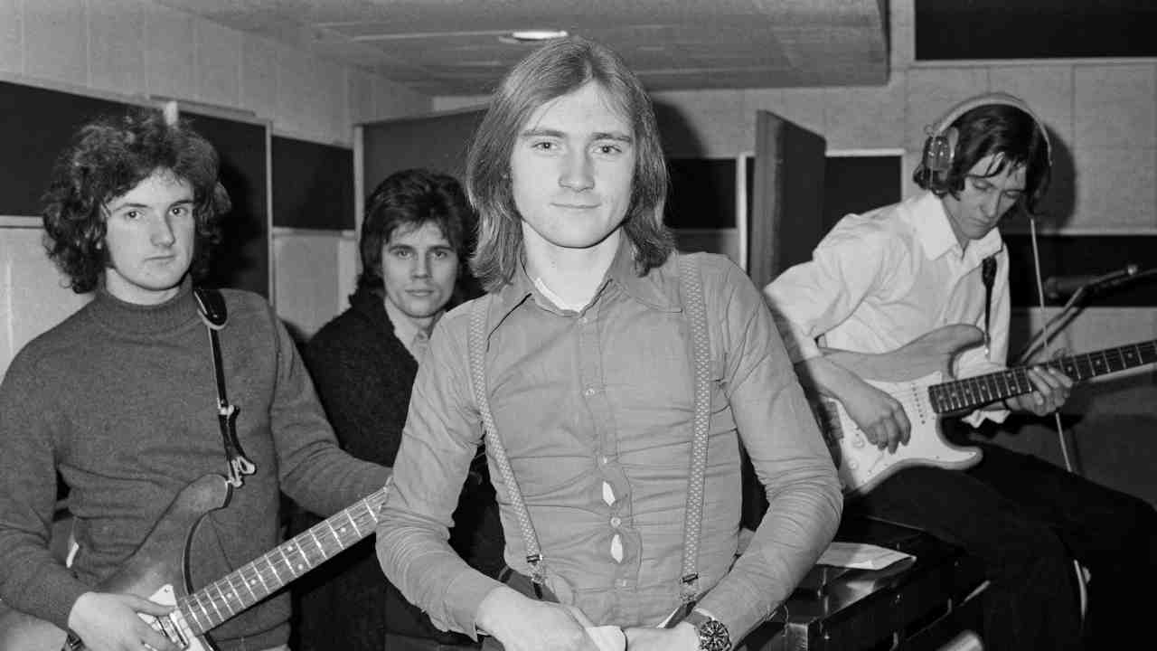 Phil Collins in his pre-Genesis band Flaming Youth in 1970