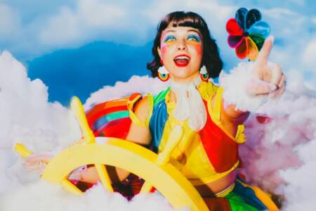 Watch Gelli Haha Drive a Cloud in Rainbow-Hued Video for New Song