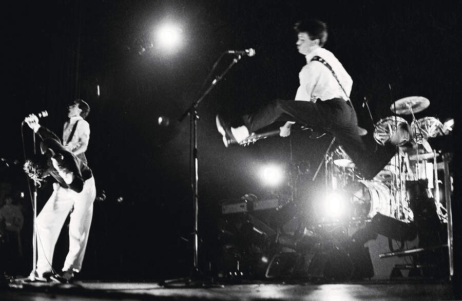 The Skids onstage