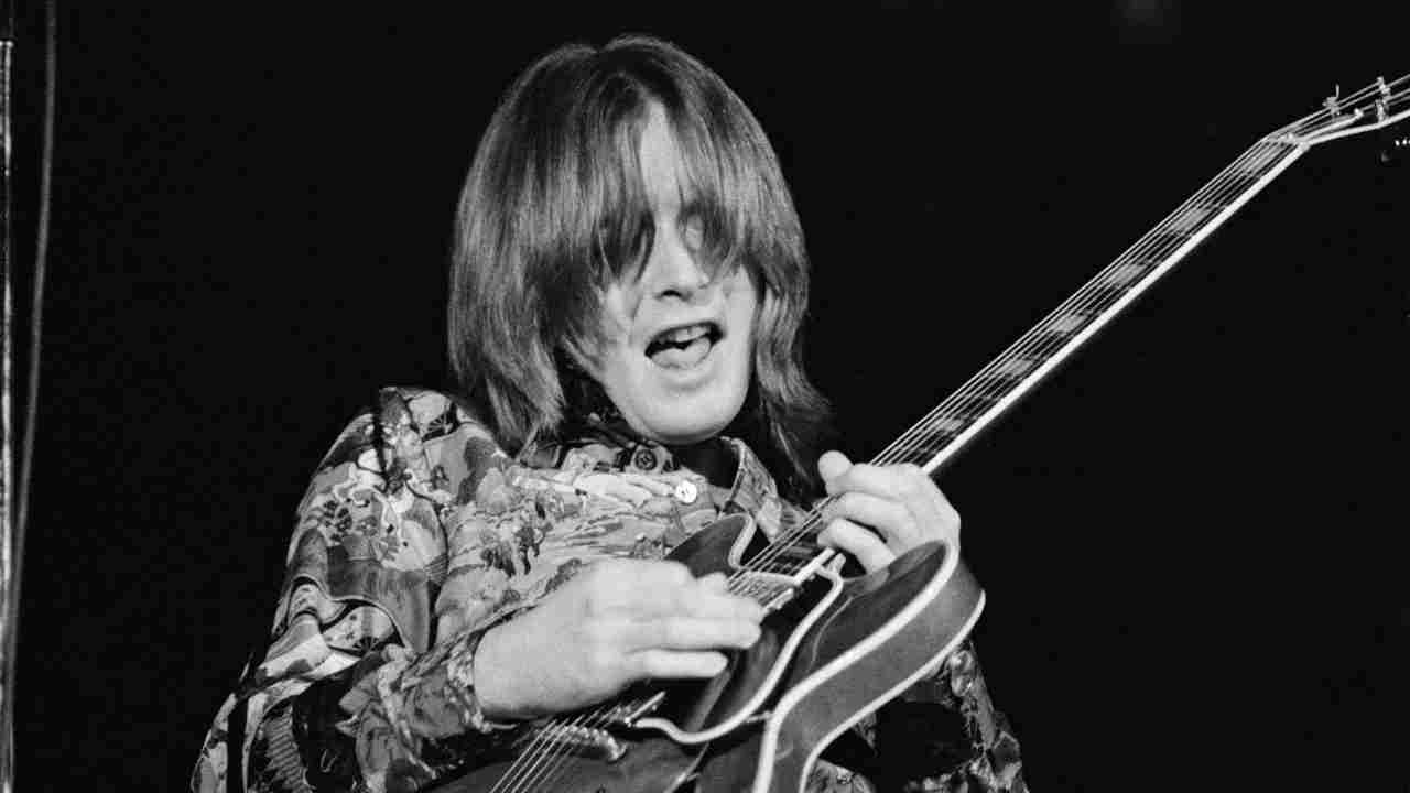 Savoy Brown&amp;rsquo;s Kim Simmonds performing onstage in 1974