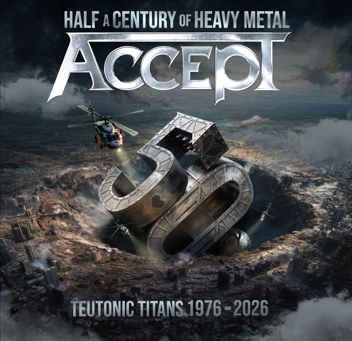 Accept 50th-anniversary album cover