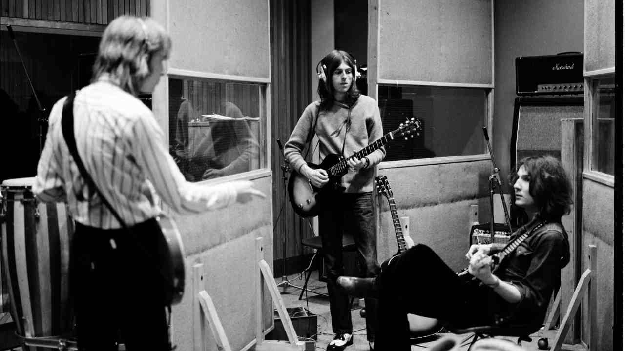 Savoy Brown in the recording studio in 1969