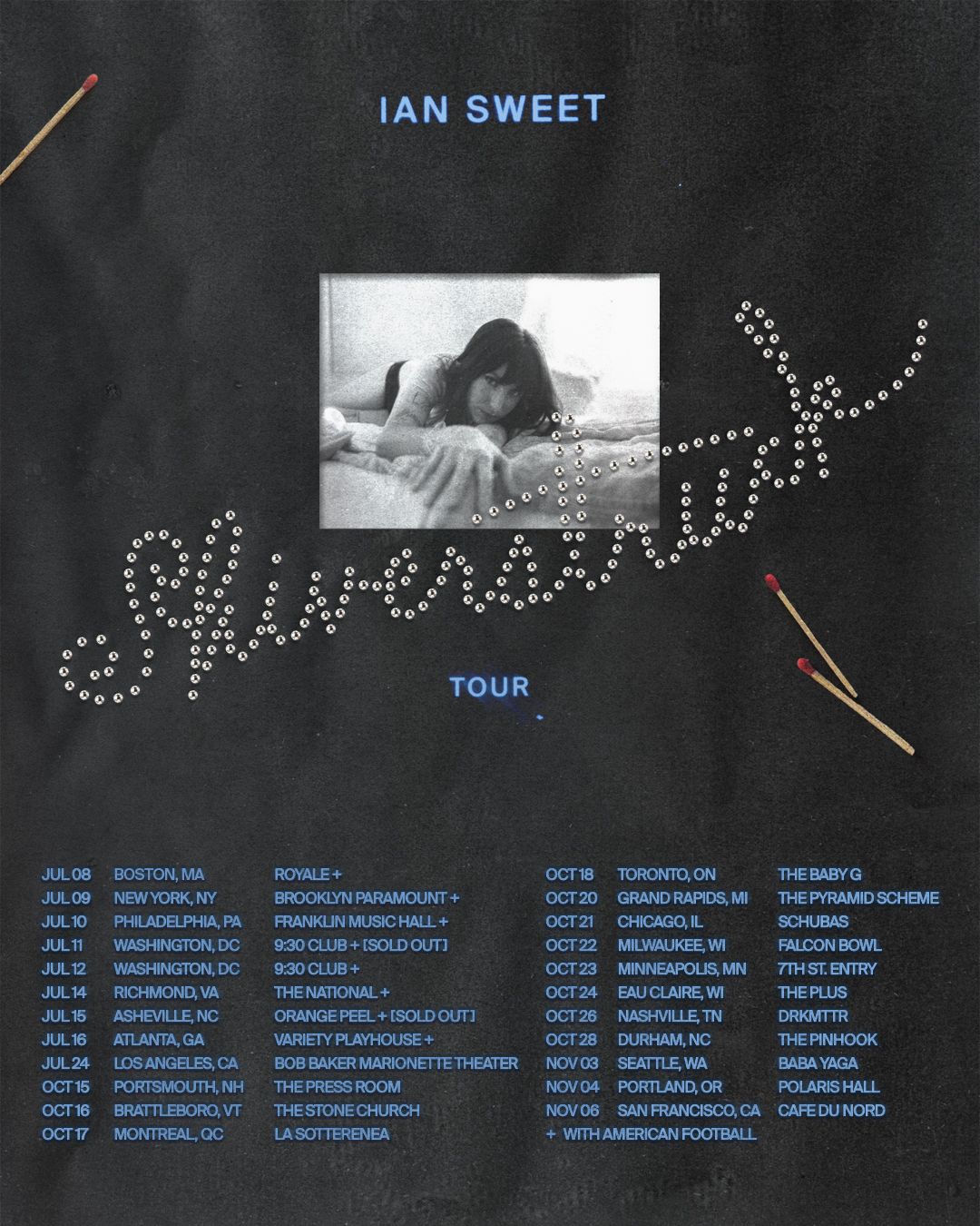 Ian Sweet: Shiverstruck Tour