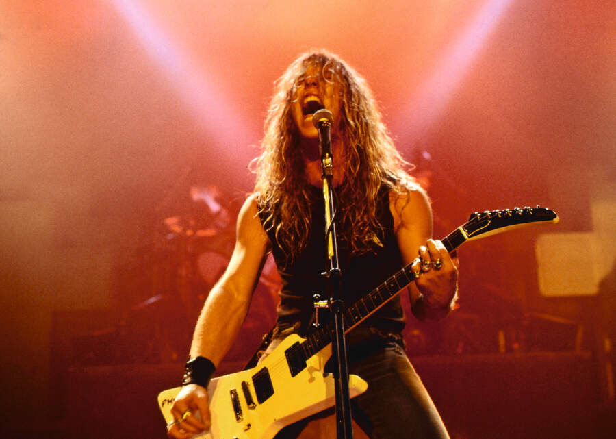 James Hetfield onstage