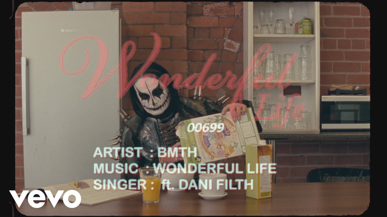 Bring Me The Horizon - wonderful life (Lyric Video) ft. Dani Filth - YouTube