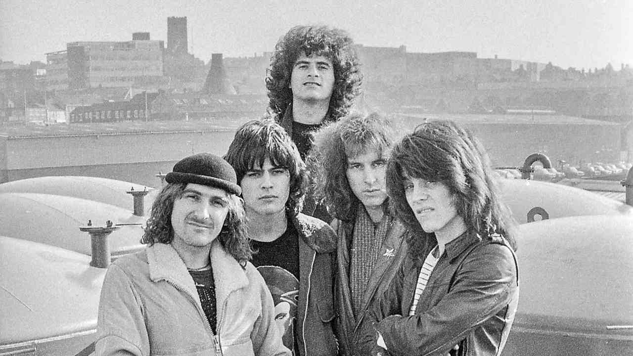 Krokus posing for a photograph in the early 1980s