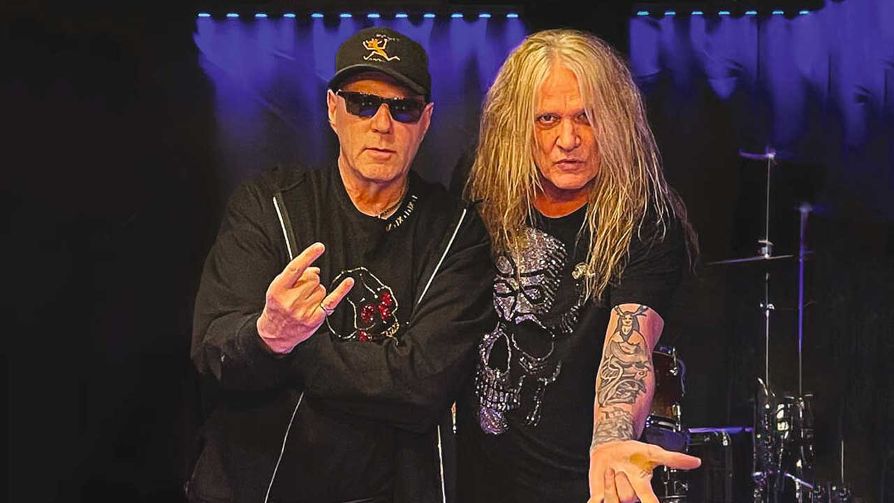 Jay Jay French and Sebastian Bach posing for a photograph together in 2026