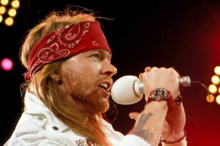 Roman legionaries! Lederhosen-clad dancers! Axl interviewed! Mythical Guns N’ Roses documentary Perfect Crime leaked online