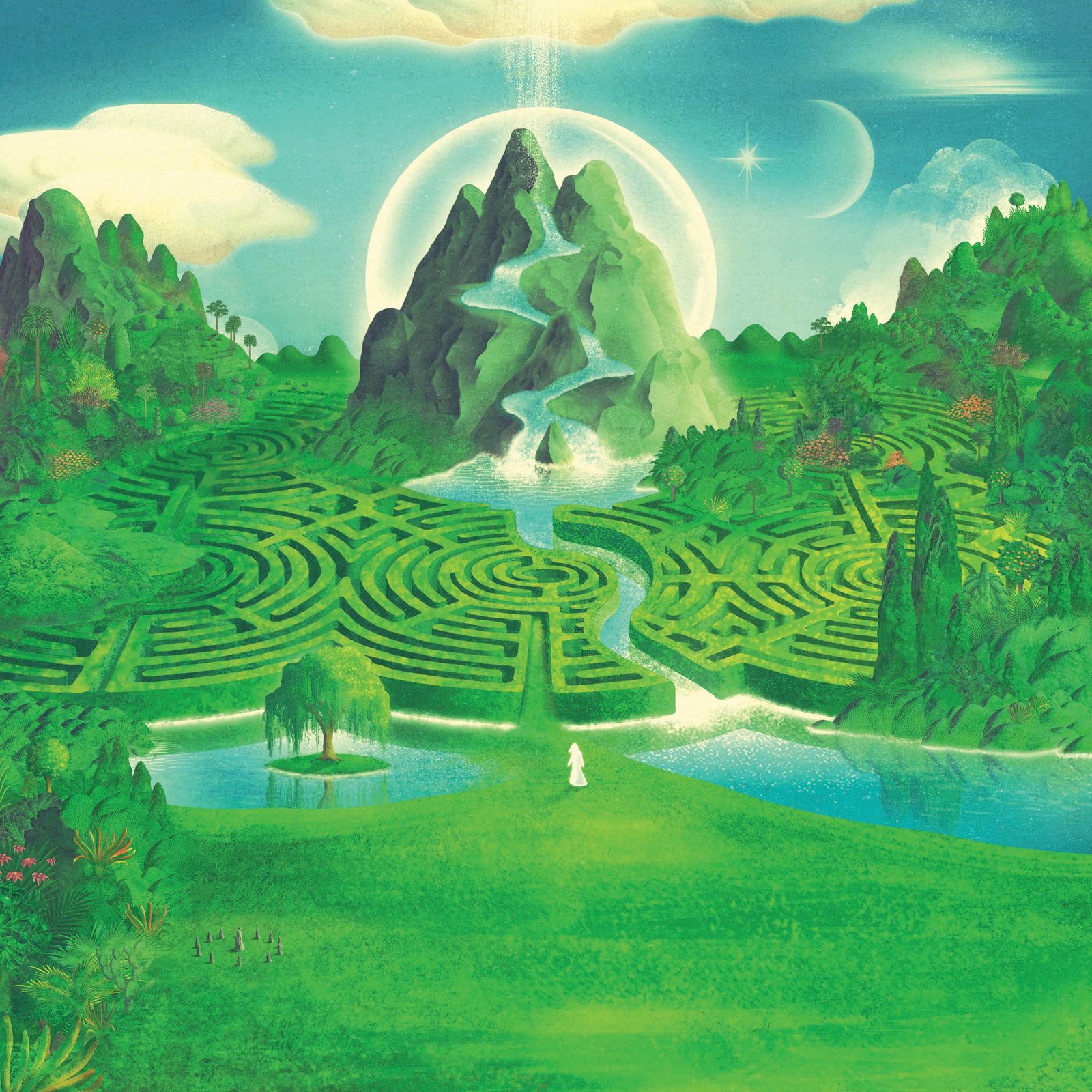 Image may contain Green Maze Outdoors and Nature