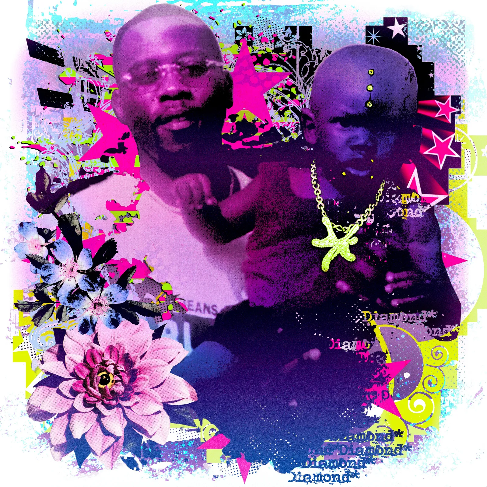 14 New Albums You Should Listen to Now: Lambchop, Julia Holter, and More 17 Image may contain Mark Morrison Purple Face Head Person Photography Portrait Art Collage Advertisement and Poster
