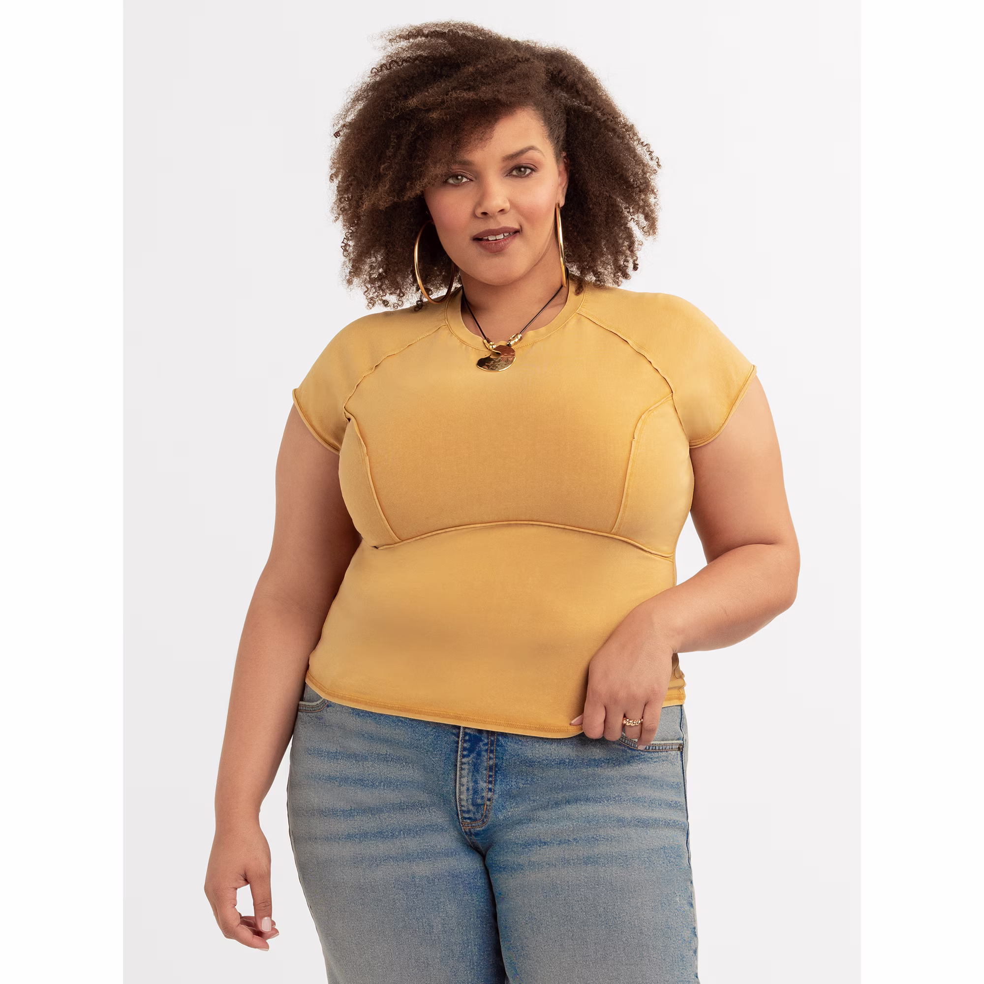 Jessica Simpson Eydie Tee available now on Walmart