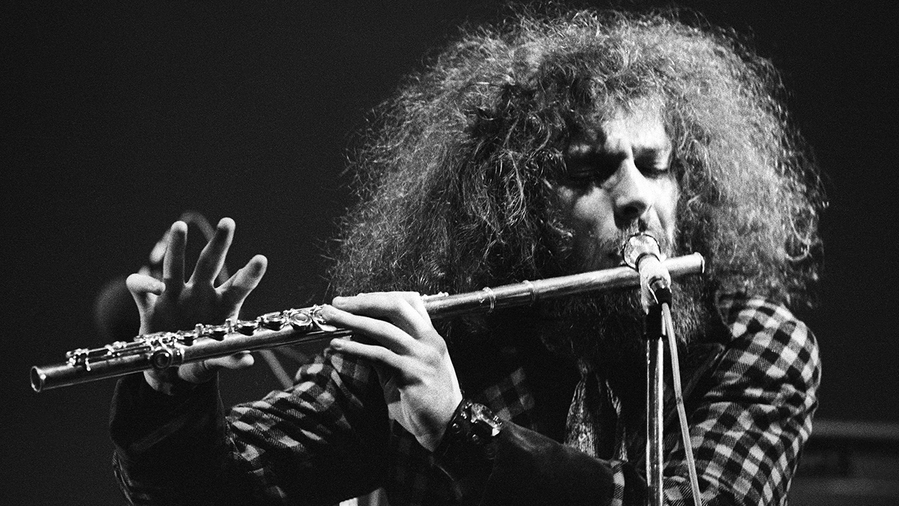 “John Lydon had had a few beers. He was being completely over the top, saying how much he loved Aqualung”: Jethro Tull’s Ian Anderson quizzed by Yes, Genesis, ELP stars and others 12 NEWPORT, RI - JUNE 21: Ian Anderson of the English progressive rock band Jethro Tull plays the flute at the Newport Jazz Festival on June 21, 1969 in Newport, Rhode Island. (Photo by Tom Copi/Michael Ochs Archives/Getty Images)