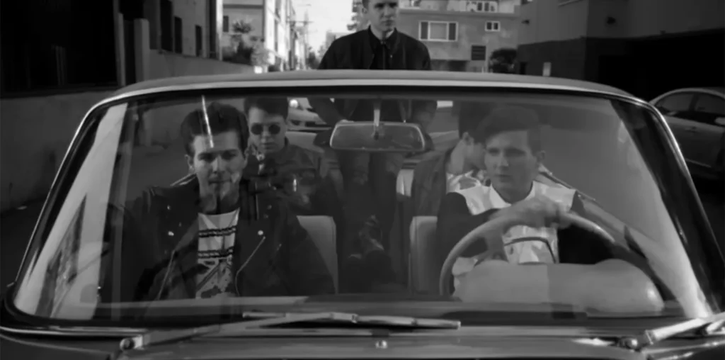 The Neighborhood Sweater Weather vid 2022 billboard 1548