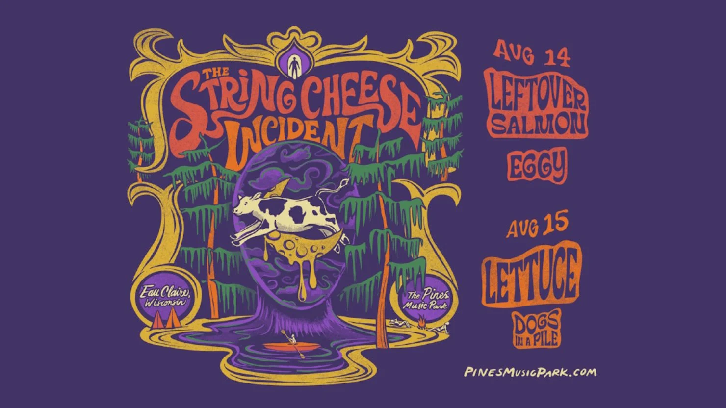 Get Ready For Campout In The Pines With The String Cheese Incident, Leftover Salmon, Lettuce, Eggy & Dogs In A Pile 4 campout 2026 admat 1480x832 1