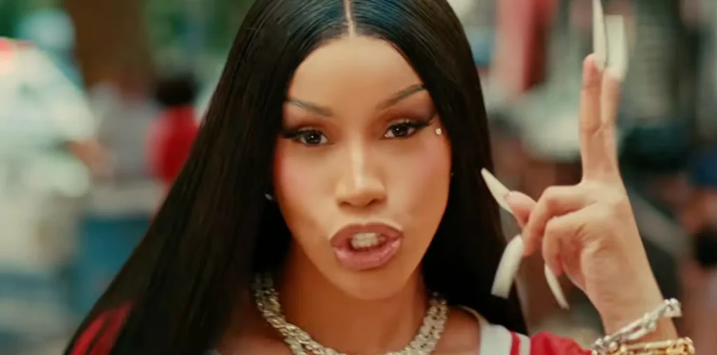 cardi b ah ha video billboard 1800