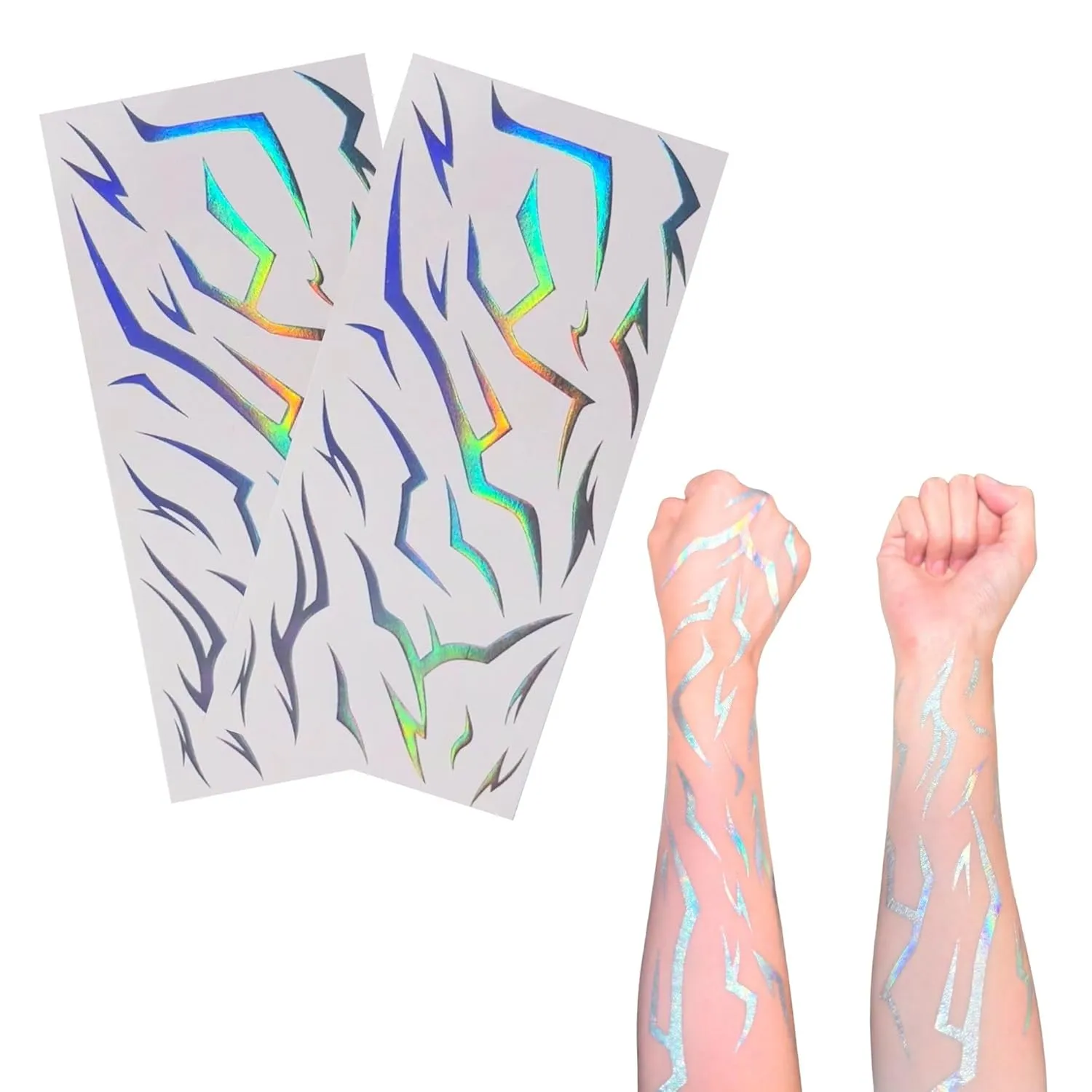 These ‘KPop Demon Hunters’ Temporary Tattoos Let You Rep Your Favorite Characters and Display Glow-in-the-Dark Demon Markings 9 Demon Mark Tattoos