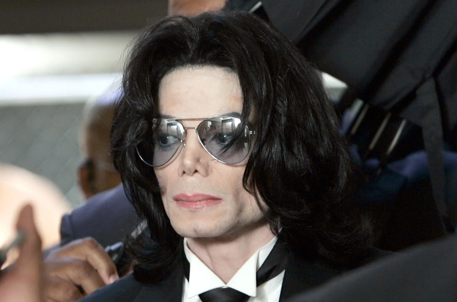 Michael Jackson ‘Second Family’ Child Sex Trafficking Lawsuit Tossed Out of Court 6 Michael Jackson prepares to enter the Santa Barbara County Superior Court to hear the verdict read in his child molestation case June 13, 2005 in Santa Maria, California. (Photo by Kevork Djansezian-Pool/Getty Images)