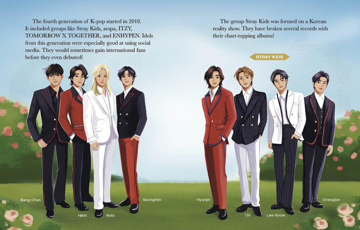 stray kids little golden book