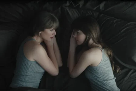Watch Taylor Swift Haunt Dakota Johnson and Colin Farrell in “Patient Zero” Video