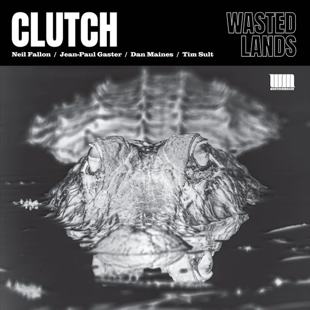 Album artwork for Clutch's upcoming 14th album Wasted Lands