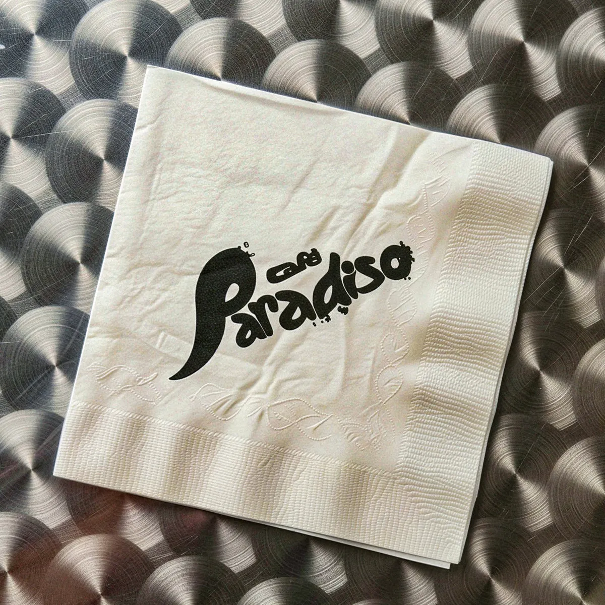 Image may contain Napkin