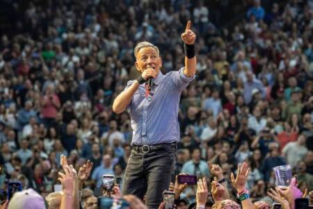 Bruce Springsteen launches impassioned Land of Hope and Dreams American Tour video. “We rocked the house from one end of the country to the other, and we spoke up in defence of our Constitution, our Bill of Rights, and our sacred democracy”