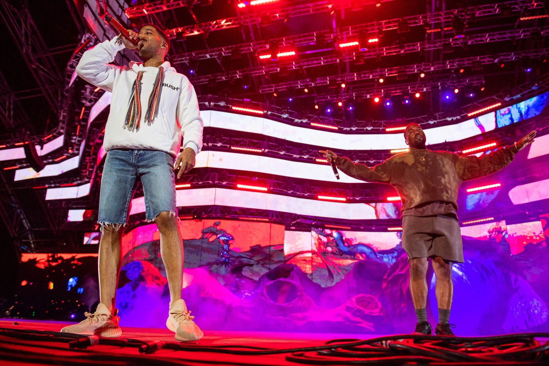 kid cudi kanye west 2019 billboard 1800