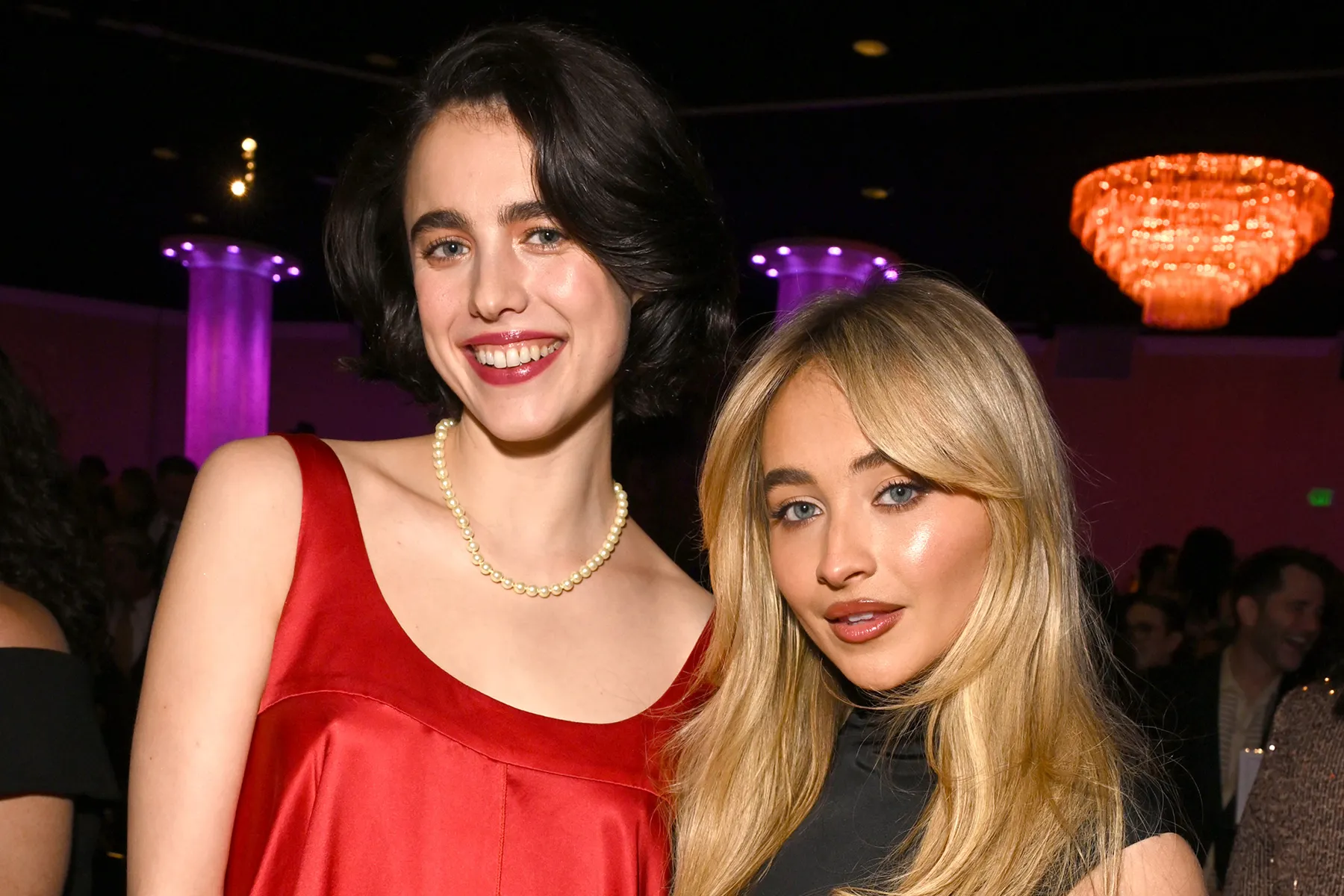 margaret qualley sabrina carpenter 2024 billboard 1800