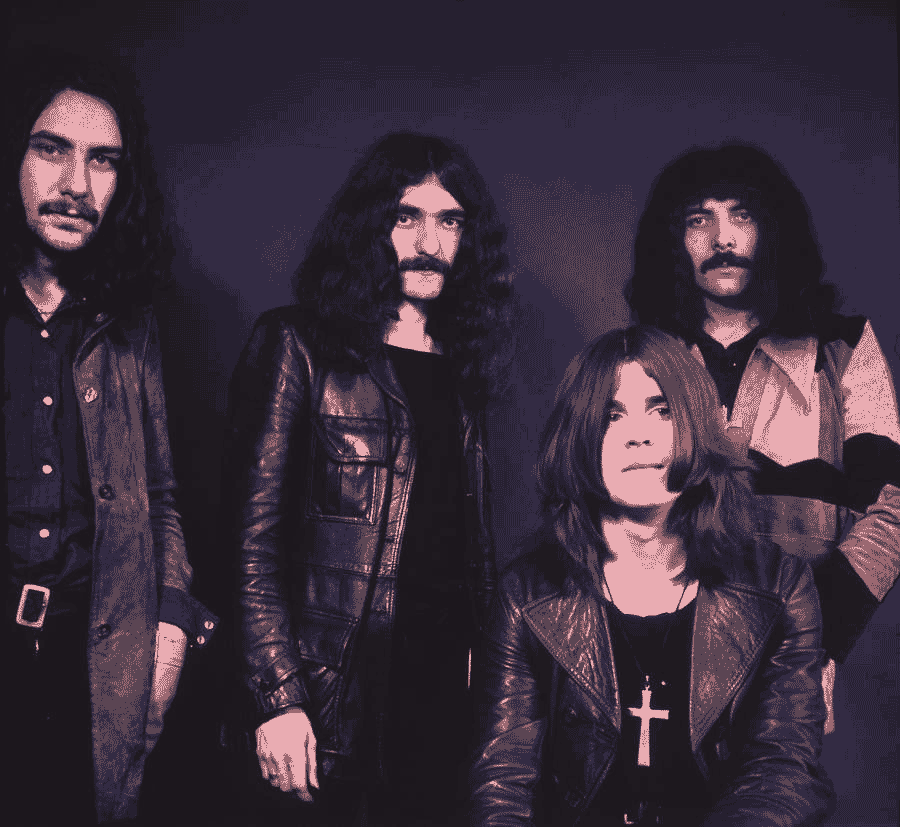 Black Sabbath studio portrait