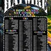 Haywire I Dont Wanna Say Goodbye Tour