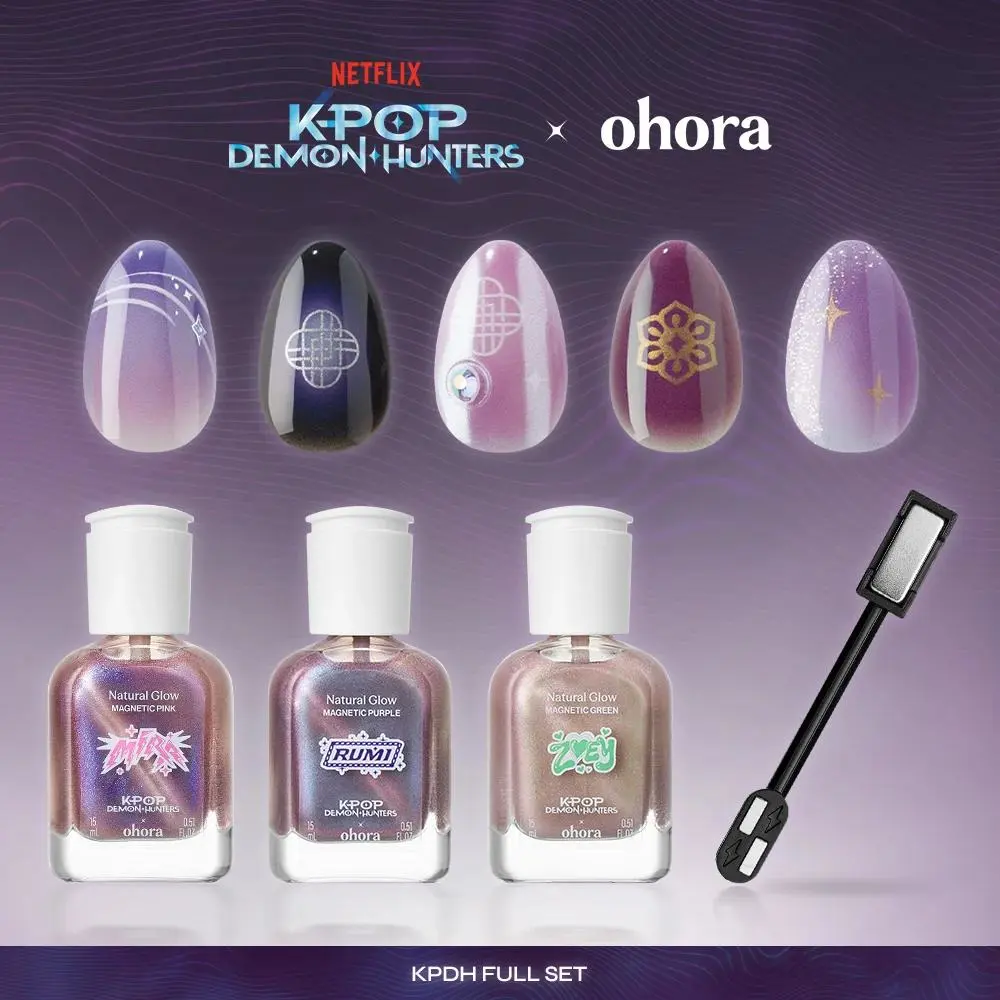 There’s No Mistaking Your ‘KPop Demon Hunters’ Fandom With These HUNTR/X Gel Press-On Nails: Shop Here 8 Shop online 'KPop Demon Hunters' HUNTR/X nail art gel press-ons