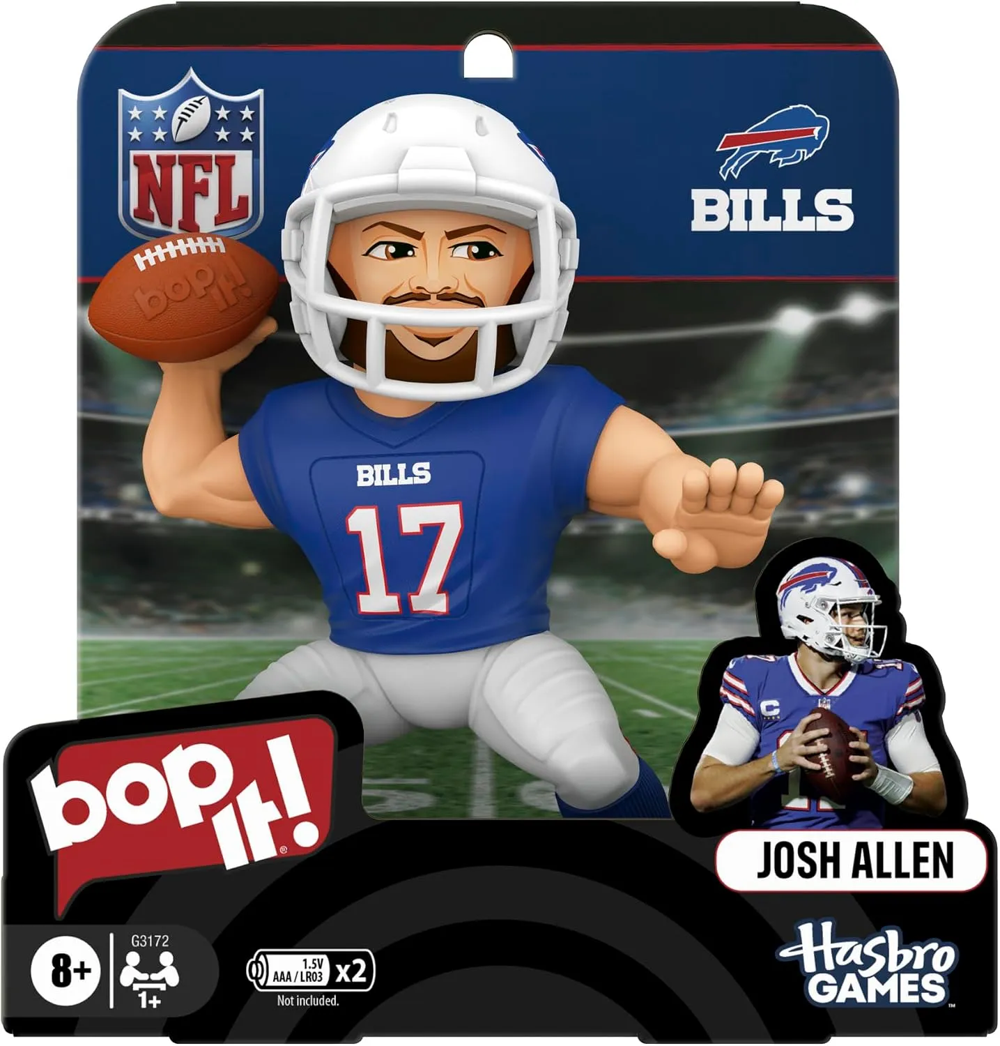 Hasbro Gaming Bop It! Josh Allen Edition Game
