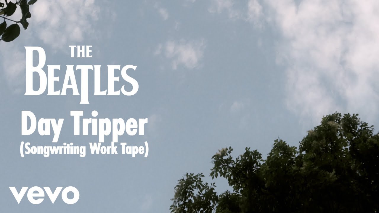 The Beatles - Day Tripper (Songwriting Work Tape / Visualiser) - YouTube