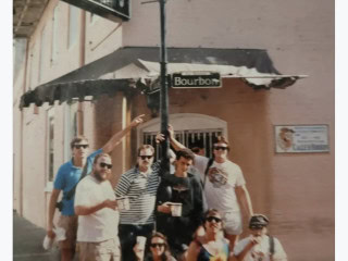 Truckin down on Bourbon Street 
